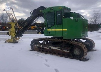 2012 John Deere 753J Track Feller Buncher